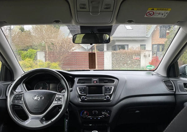 Hyundai i20 cena 33900 przebieg: 110000, rok produkcji 2018 z Warszawa małe 11